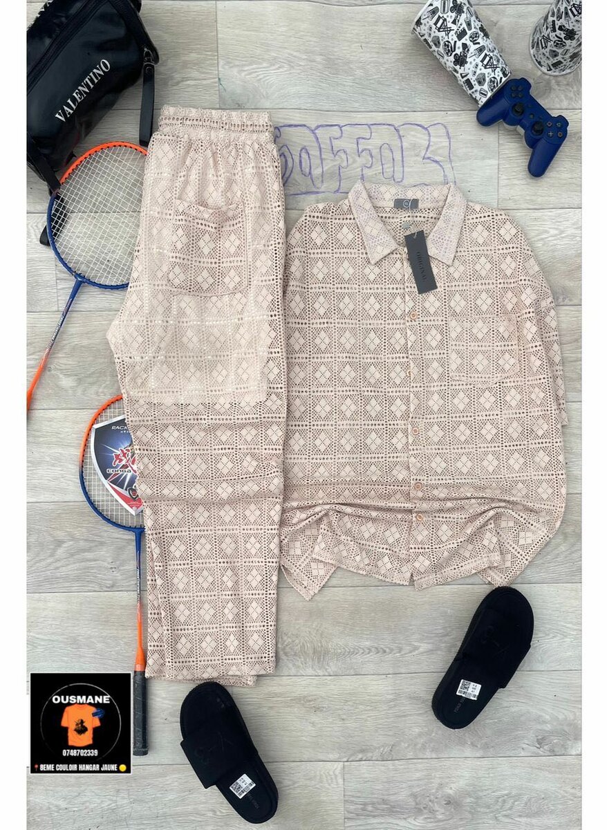 Pyjama en Dentelle Élégant