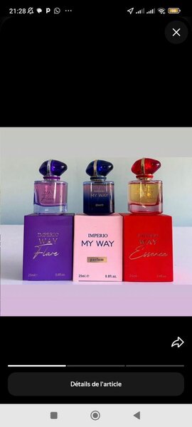 Ensemble Parfums Império