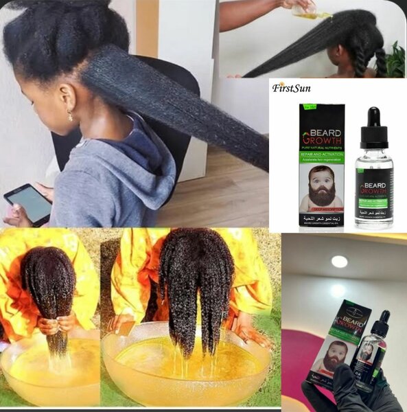 Huile de Croissance cheveux