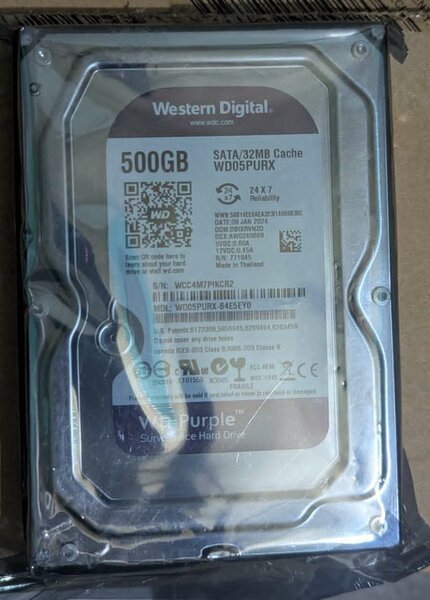 Disque dur 500 Go WD Purple