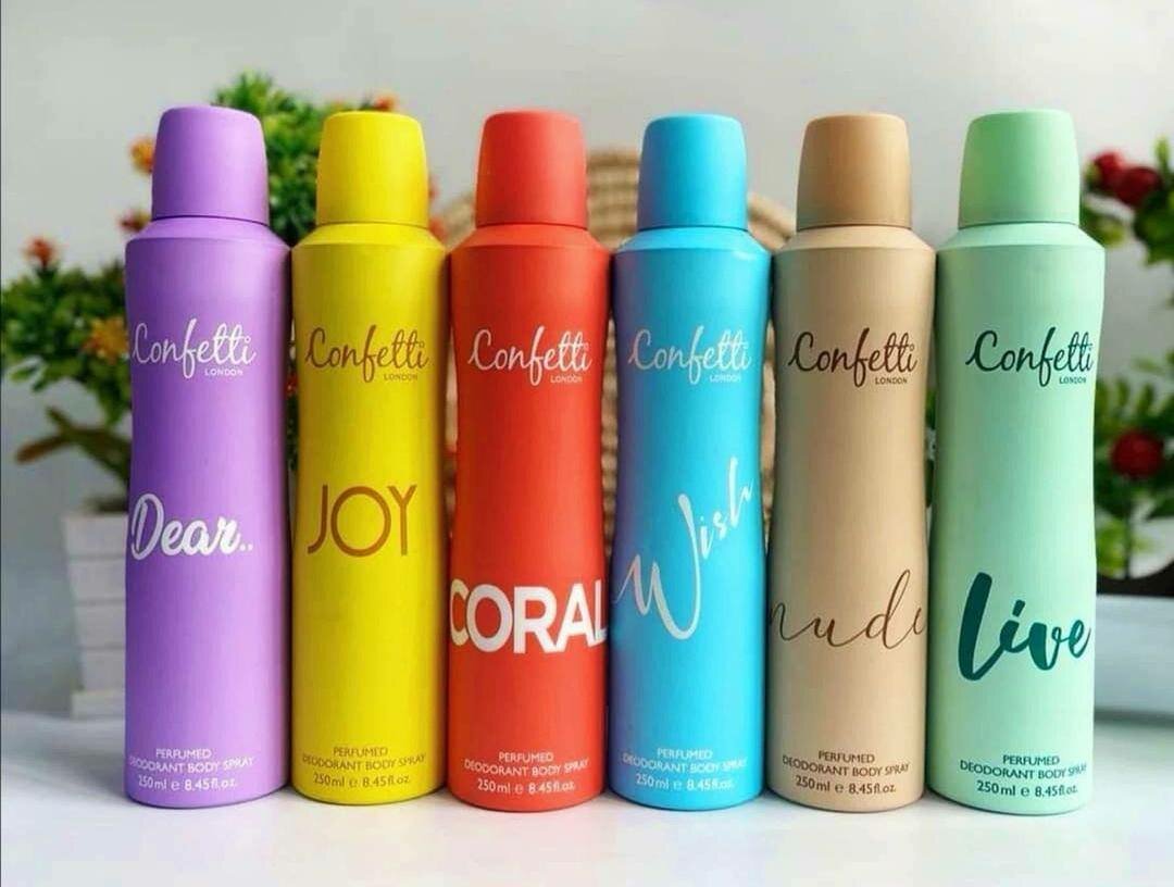 Confetti body Spray