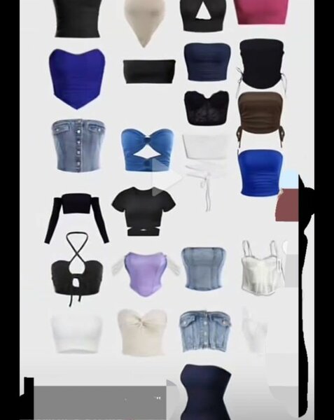 Collection de Cropped Tops Stylés