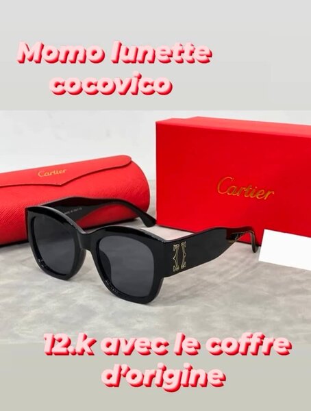 Lunettes de soleil Cartier