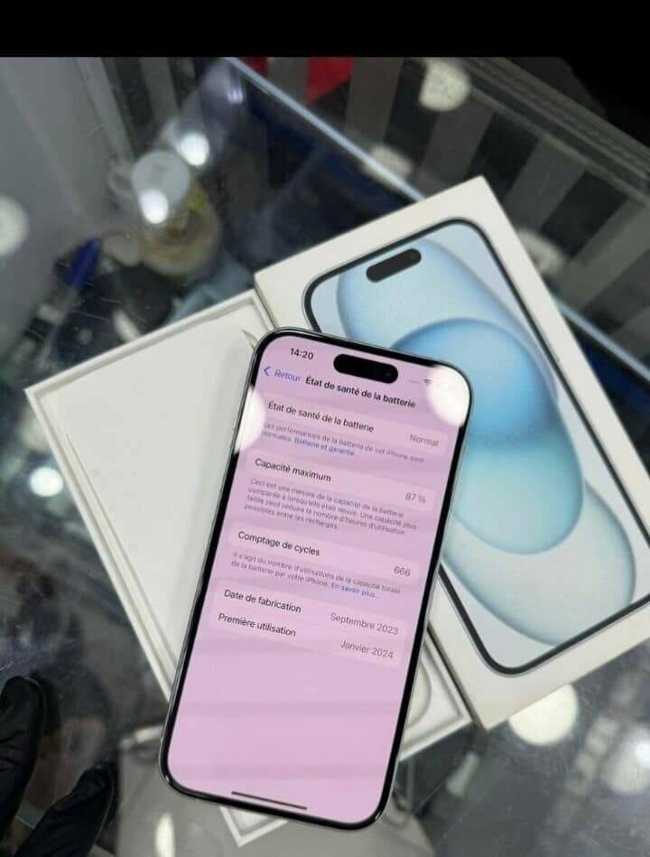 iPhone 15 - Smartphone Apple Reconditionné