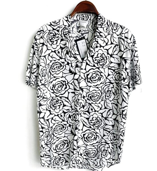 Chemise fleurie en coton