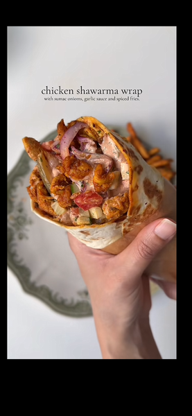 Wrap Shawarma au Poulet