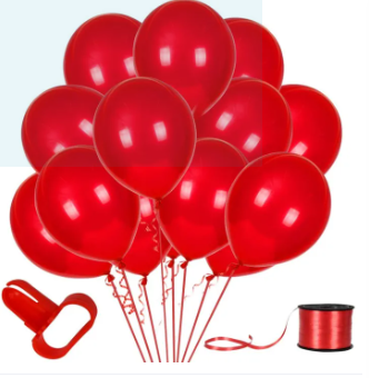 25 Premium Quality Balloons: 12 inch Latex Balloons/Wedding/Birthday Party Decorations and Events etc.