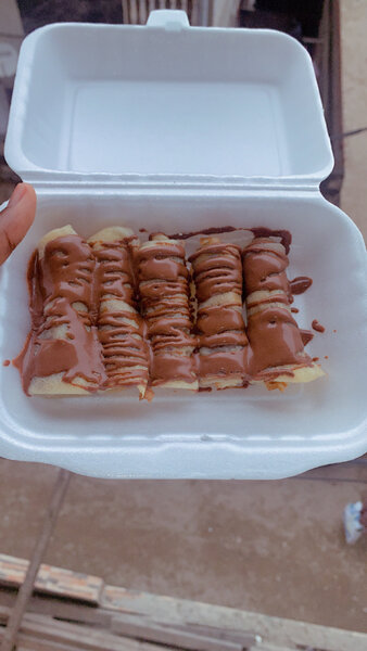 Rouleaux de Banane au Chocolat