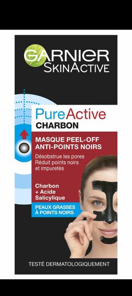 Garnier masque pure active au charbon