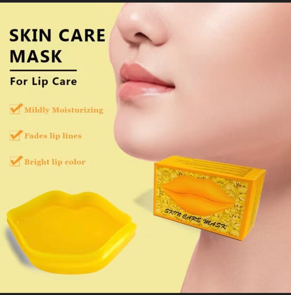 20 Pieces Yellow Skin Care Lip Mask