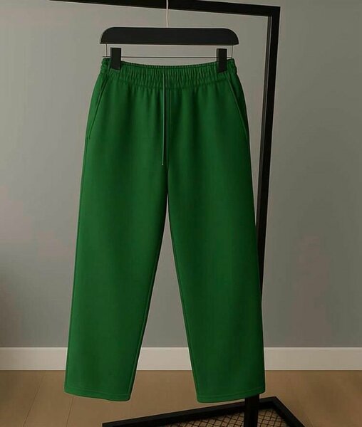 Pantalon de survêtement vert élégant