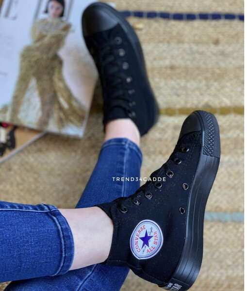 Chaussures Hautes Noires