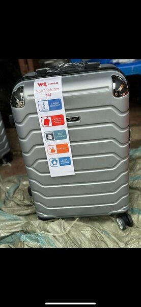 Durable Silver Suitcase