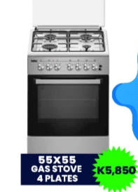 50x50 Gas 4 plates Stove