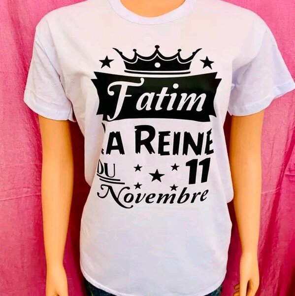 T-shirt d'anniversaire + casquette