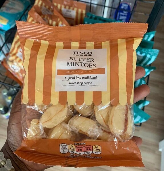 TESCO Butter & Mint Candies
