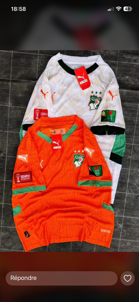 Maillot de football Côte d'Ivoire