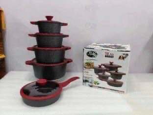BMN Nonstick cookware set Granite
