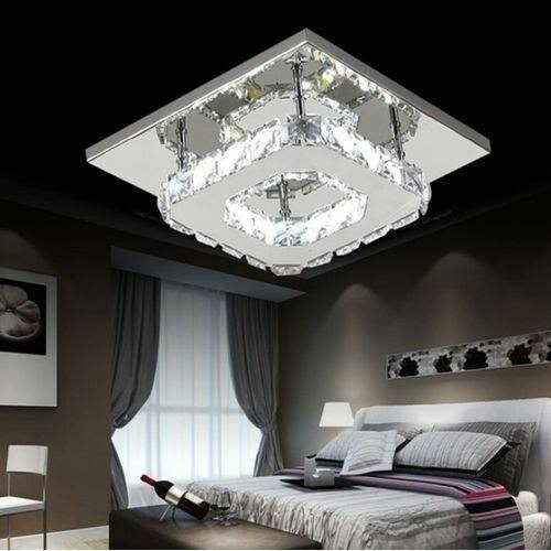 Plafonnier LED moderne cristal