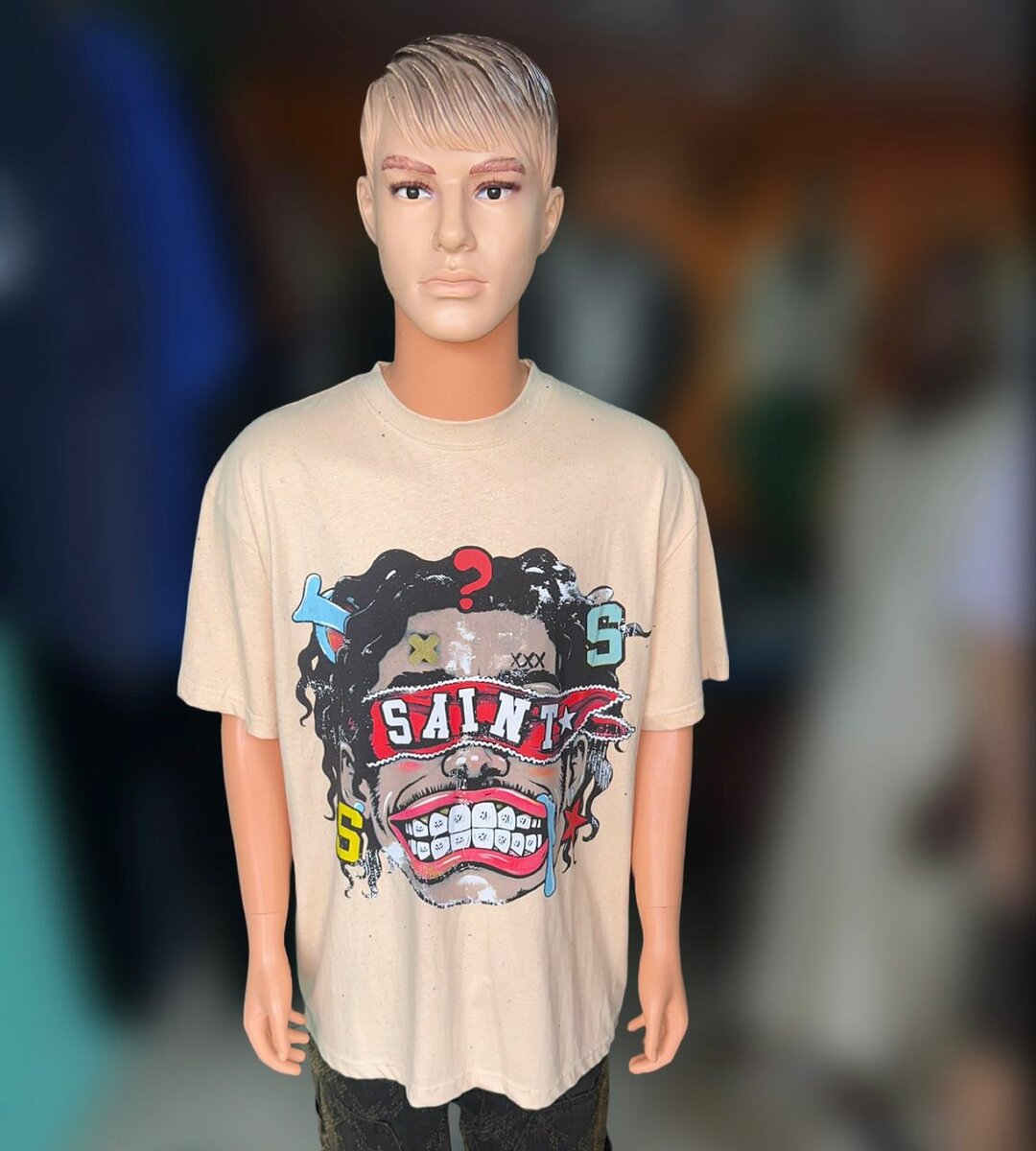 T-shirt homme à motif graphique