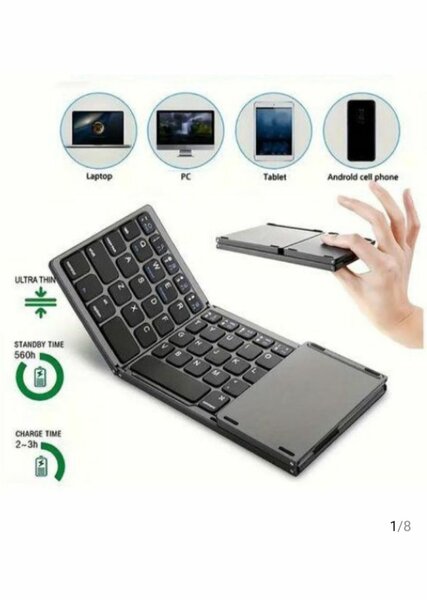 Clavier pliable Bluetooth portable