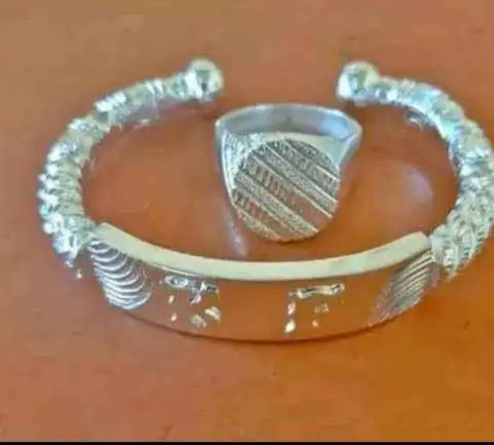 Bracelet et Bague en Argent