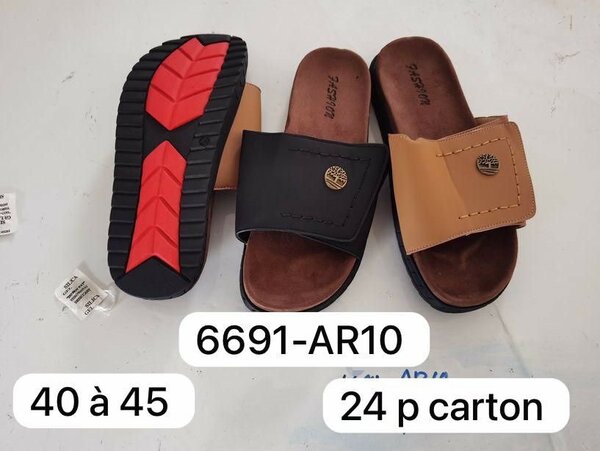 Sandales homme en cuir élégantes