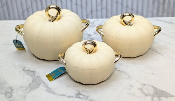 Ensemble Cocottes Citrouille