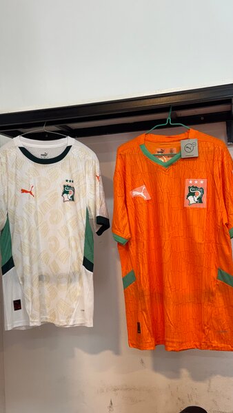 Maillots de football Côte d'Ivoire