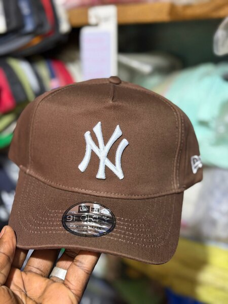 Casquette New York Yankees marron