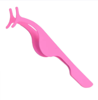Eyelash Tweezers Stainless Steel Eye Lash Curler Applicator Clips