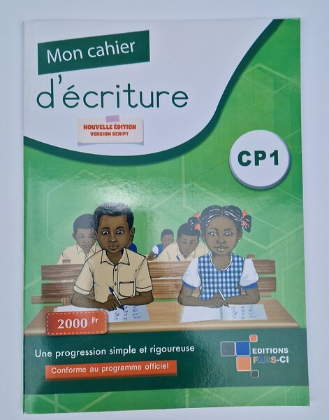 Cahier d'écriture CP1