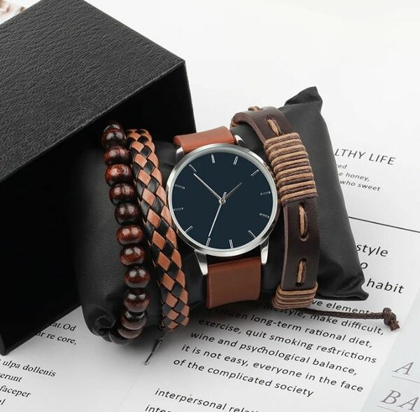 Montre Homme+ Bracelets+coffre