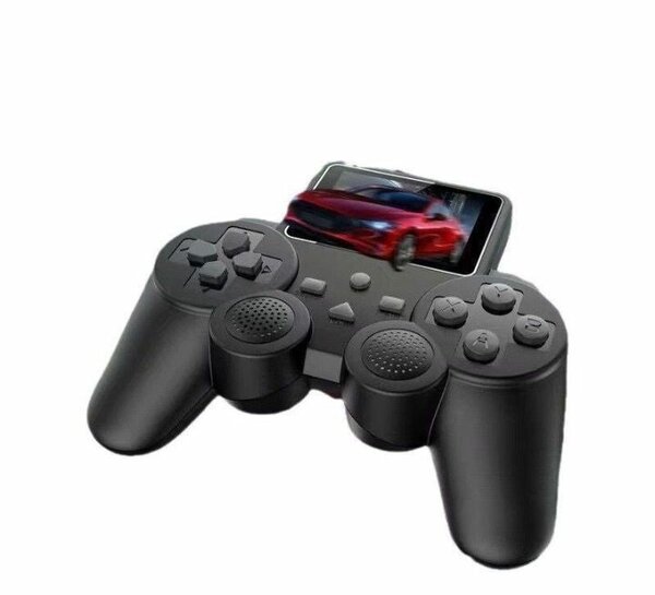 Manette de jeu vidéo rétro avec écran