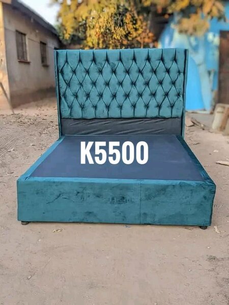 Beautiful and comfortable double bed with headboard