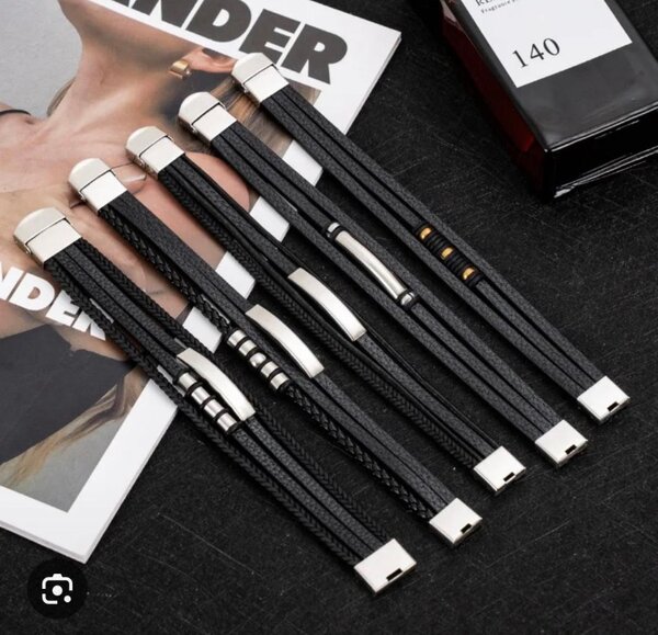 Bracelets en cuir pour hommes