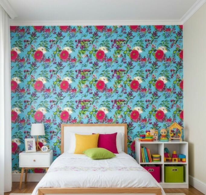 Papier Peint Floral Vivant