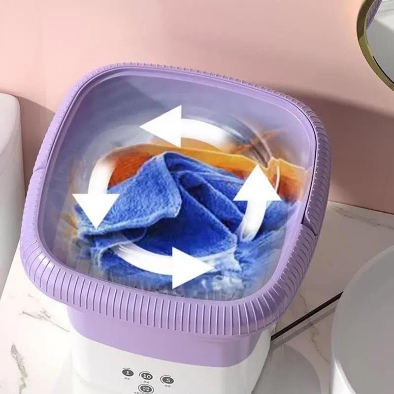 Foldable washing machine