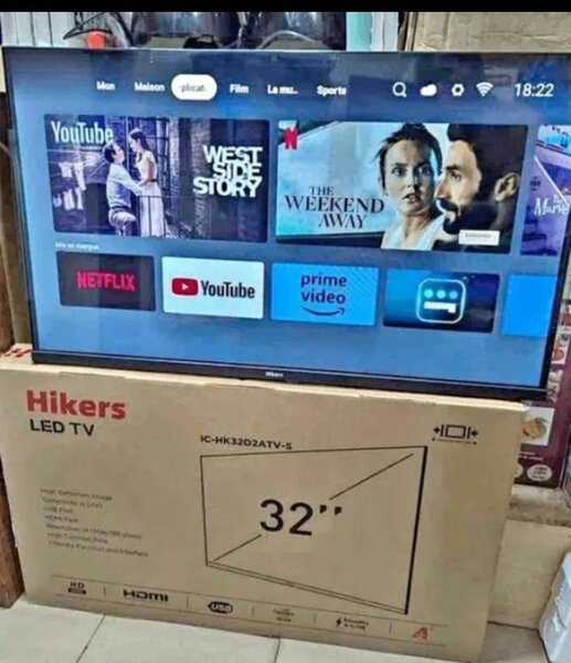 Hikers LED TV 32 pouces