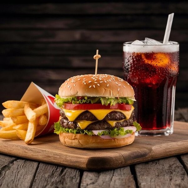 Menu Cheeseburger Complet