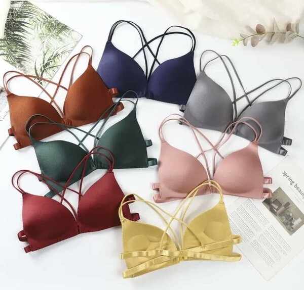 Soutien-gorge push-up en soie