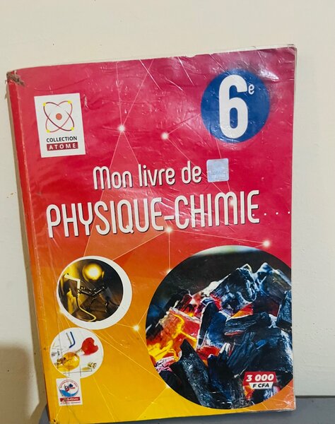 Livre Physique-Chimie 6e