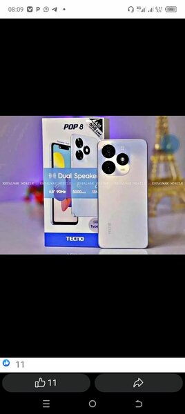 Tecno pop 8