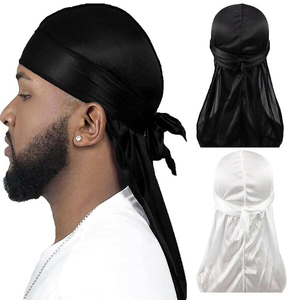 Durag en soie unisexe