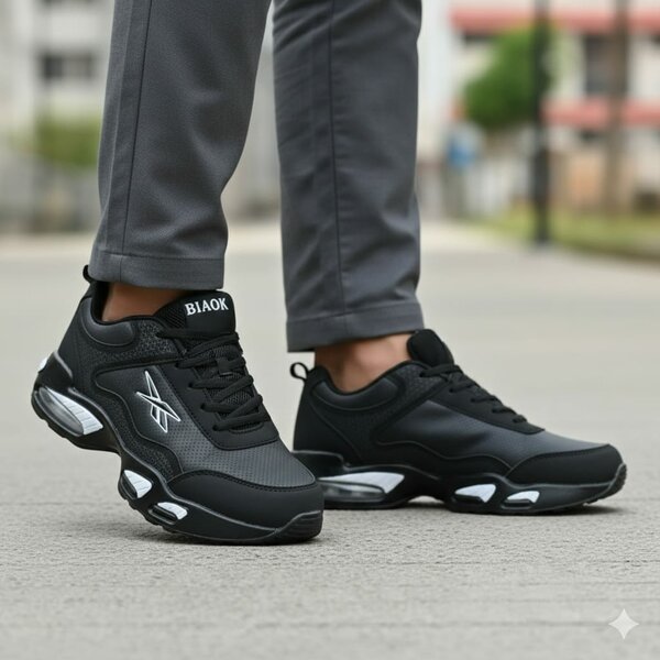 Chaussures homme sport BIAOK noires