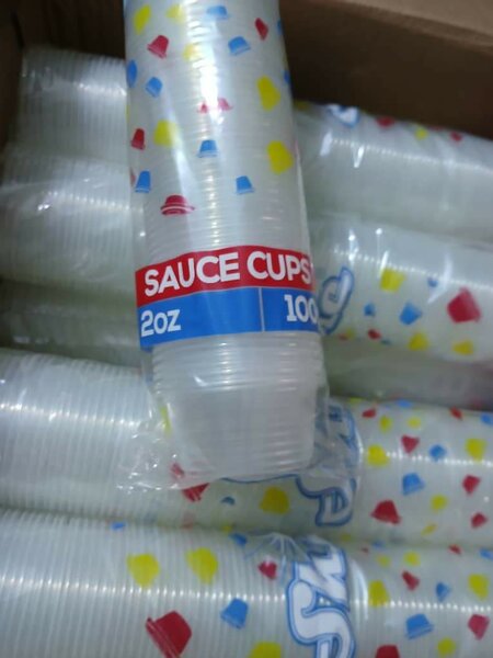 Coupes à sauce 100p 2oz