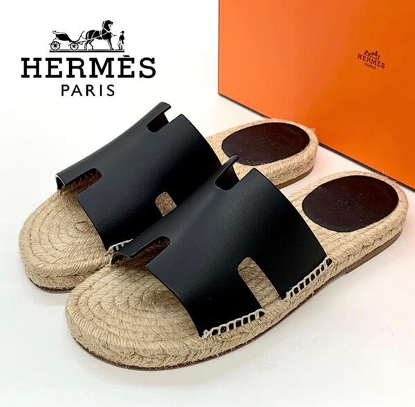 Sandales en cuir Hermès