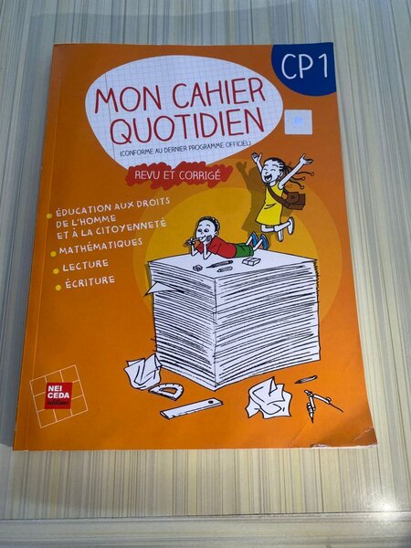 Mon Cahier Quotidien CP1