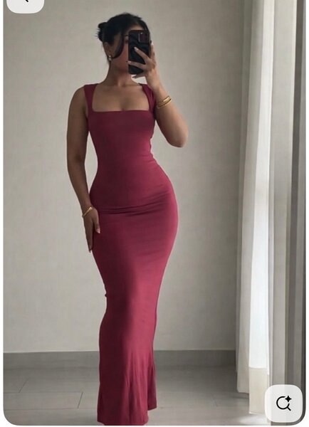 Robe longue moulante élégante