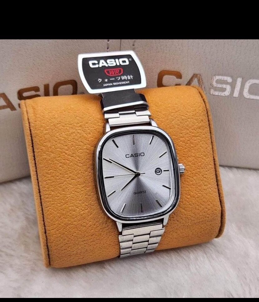 Men watch with bracelet available at seen